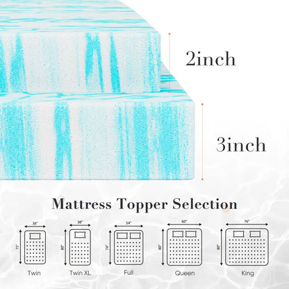 Slumbie Memory Foam Mattress Topper